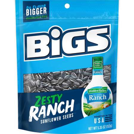 BIGS Bigs Hidden Valley Ranch Sunflower Seeds, PK48 9688700229